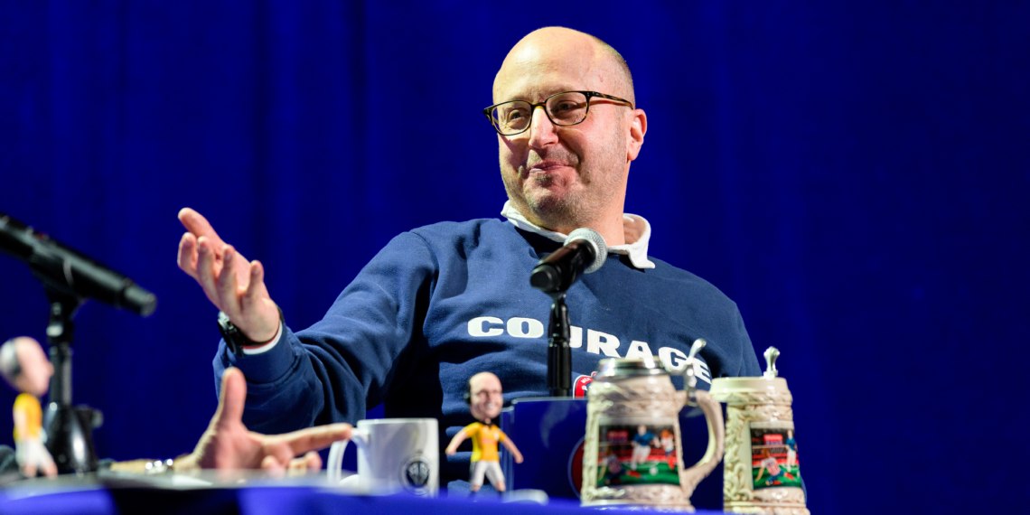 Men in Blazers to broadcast live from Houston