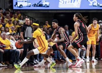 University of Houston Men’s Basketball Drops close game at Iowa State