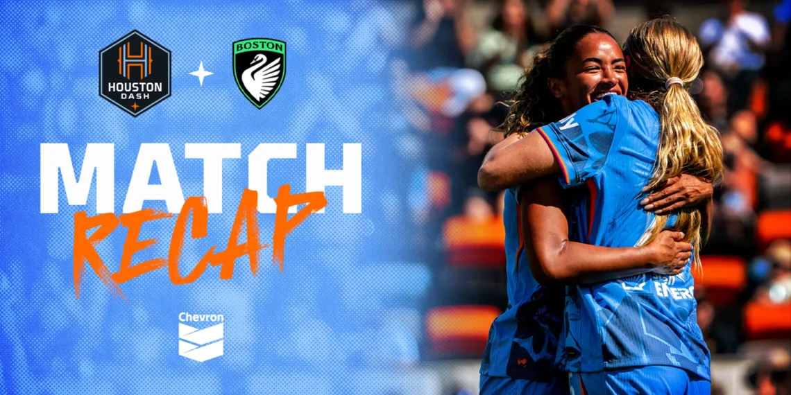 Houston Dash Blank Boston Legacy FC in Front of Record Crowd