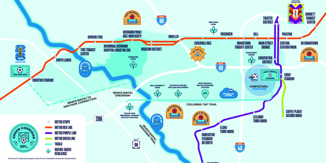 Impact Houston 26 Unites Dozens of Organizations to Advance Green Corridor for a Greener Future