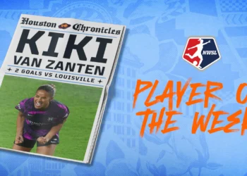 Houston Dash Midfielder Kiki Van Zanten named NWSL Player of the Week