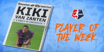 Houston Dash Midfielder Kiki Van Zanten named NWSL Player of the Week