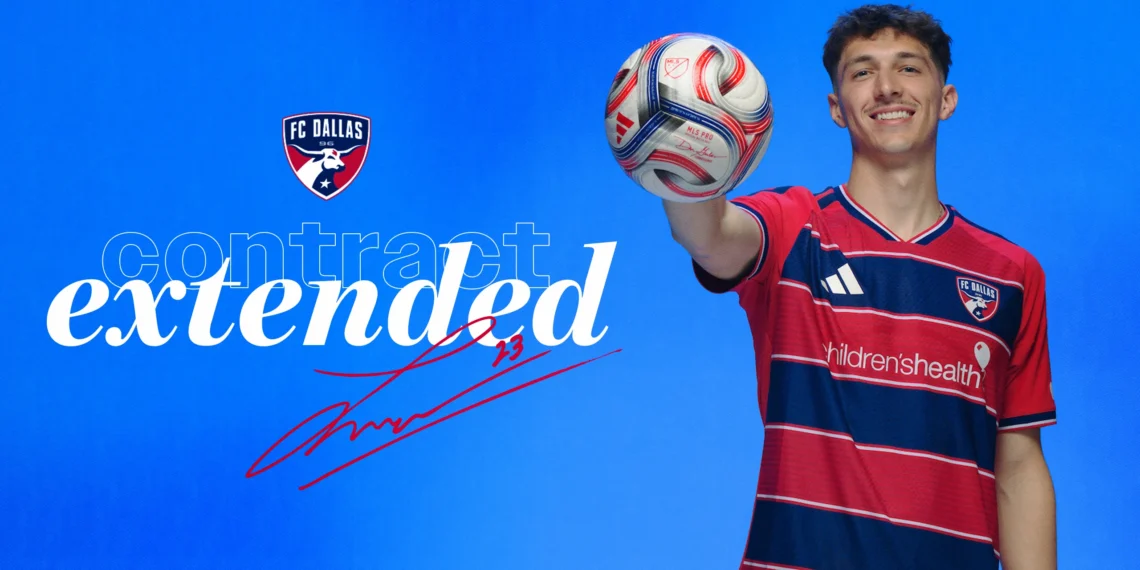 FC Dallas Forward Logan Farrington Inks Contract Extension