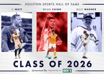 SPORTS AUTHORITY FOUNDATION TO INDUCT BRIAN CHING, BILLY WAGNER, AND JJ WATT INTO HOUSTON SPORTS HALL OF FAME ON OCT. 13