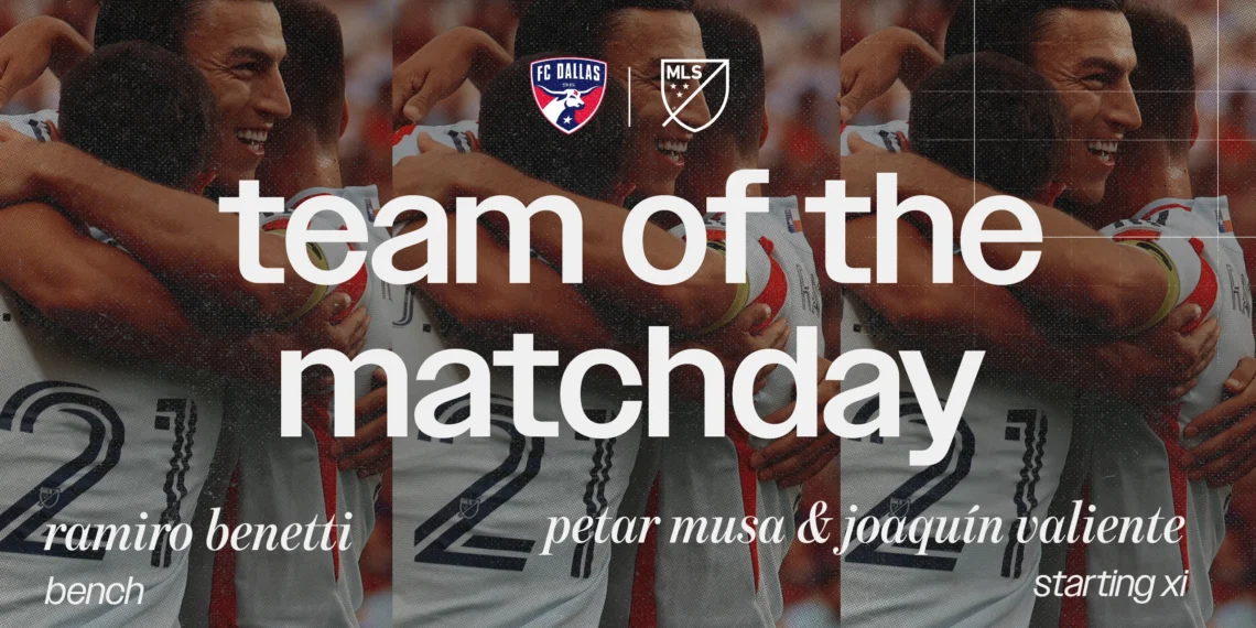 Three FC Dallas Players Named to MLSsoccer.com Team of the Matchday after Last-Minute Win at Real Salt Lake