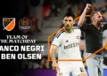 Head coach Ben Olsen and defender Franco Negri named to MLSSoccer.com Team of the Matchday