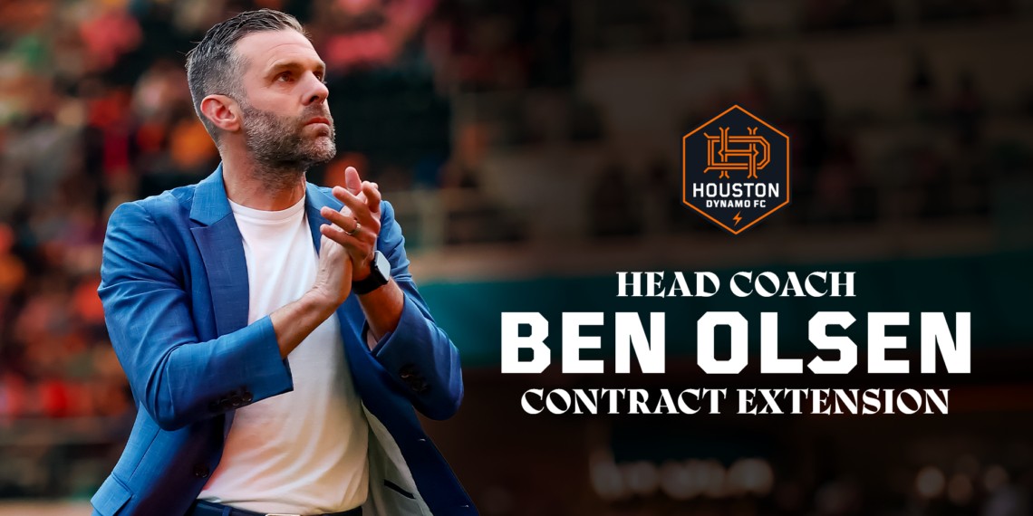 Houston Dynamo FC secure contract extension for head coach Ben Olsen